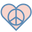 Peace Love Mahjong logo